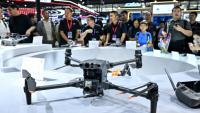 Un drone DJI au salon du drone de Shenzhen en Chine, le 21 mai 2026