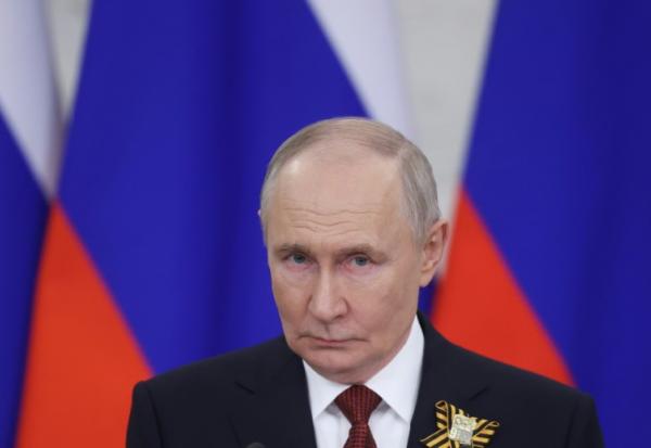 Le président russe Vladimir Poutine à Moscou le 9 mai 2026