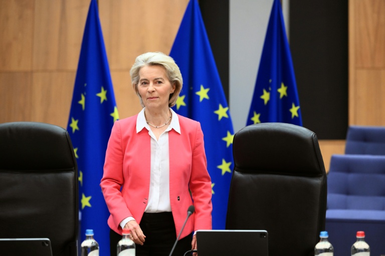 La présidente de la Commission européenne Ursula von der Leyen à Bruxelles, le 14 janvier 2026