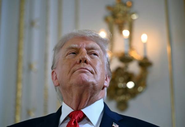 Le président américain Donald Trump à Mar-a-Lago, le 16 janvier 2026 à Palm Beach, en Floride