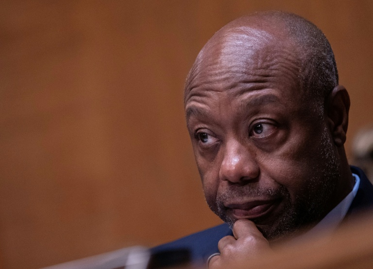 Le sénateur américain Tim Scott, républicain de Caroline du Sud, le 10 septembre 2025 à Washington