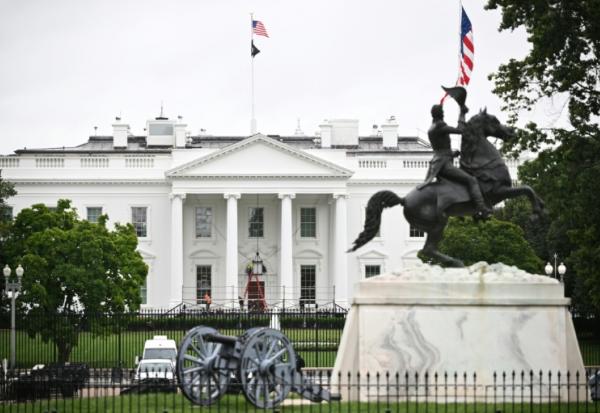 La Maison Blanche avant la visite du président chinois Xi Jinping, à Washington, le 23 septembre 2026