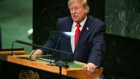 Donald Trump lors de son discours à l'ONU à New York, le 22 septembre 2026