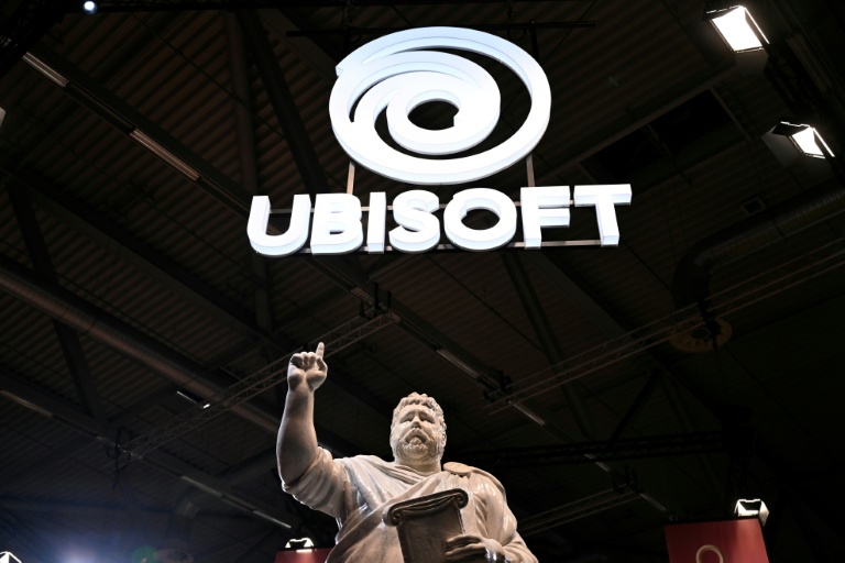 Le stand Ubisoft au Gamescom de Cologne, en Allemagne, le 20 août 2025