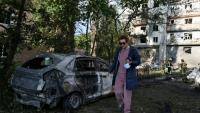 Après des frappes russes à Kiev, le 19 juillet 2026
