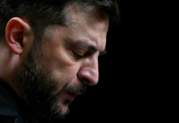 Le président ukrainien Volodymyr Zelensky à Ankara, en Turquie, le 19 novembre 2025