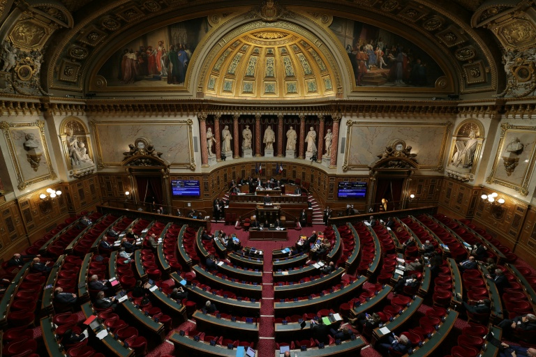 Vue générale du Sénat à Paris, le 27 novembre 2025