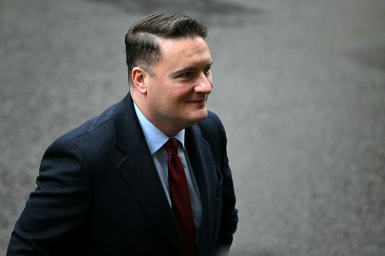 Le ministre britannique de la Santé, Wes Streeting, le 13 janvier 2026 à Londres