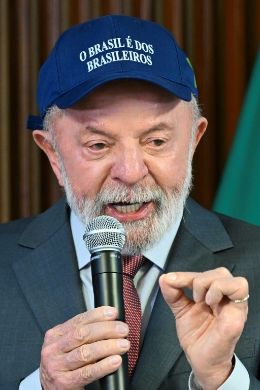 Le président brésilien Lula à Brasilia le 26 août 2025.