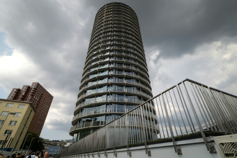 La tour du ministère slovaque de la Défense, le 16 juillet 2026 à Bratislava