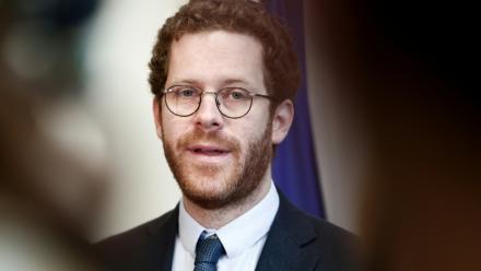 Le ministre délégué de la Fonction publique, David Amiel, le 4 novembre 2025 à Paris.