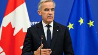 Le Premier ministre canadien Mark Carney à Strasbourg, le 17 septembre 2017