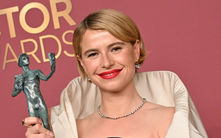 L'actrice Jessie Buckley à Los Angeles, aux Etats-Unis, le 1er mars 2026