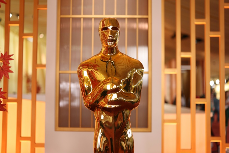 Statuette des Oscars à Hollywood, Californie, Etats-Unis, le 14 mars 2026