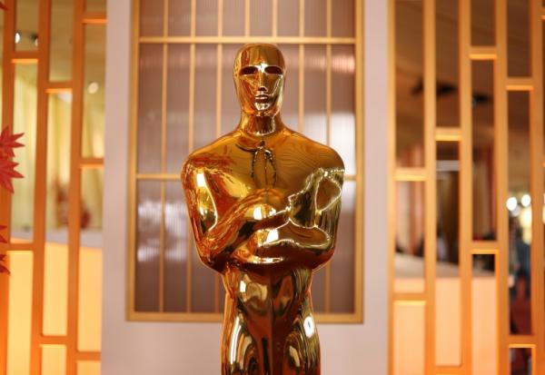 Statuette des Oscars à Hollywood, Californie, Etats-Unis, le 14 mars 2026