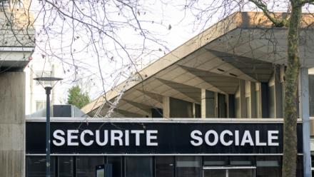 Un centre de la Sécurité sociale à Rennes le 13 janvier 2026 