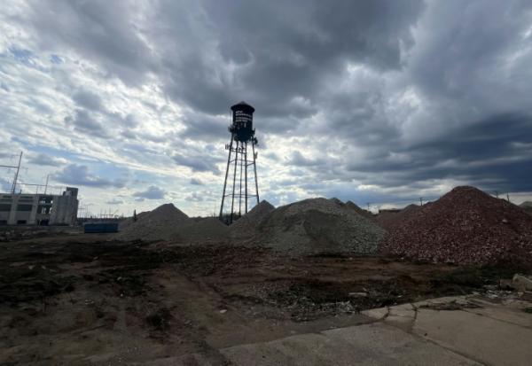 Le site d'un projet de centre de données à New Brunswick (New Jersey), le 1er avril 2026