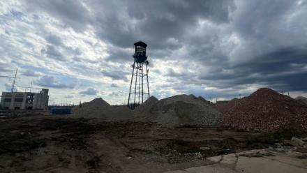 Le site d'un projet de centre de données à New Brunswick (New Jersey), le 1er avril 2026