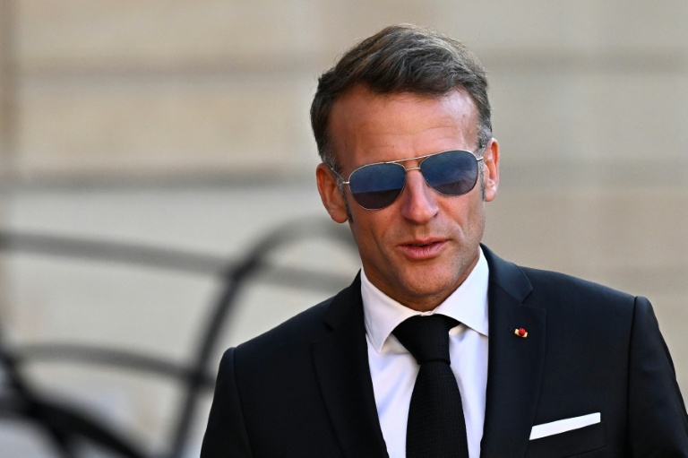 Le président Emmanuel Macron à l'Elysée, le 10 juillet 2026 à Paris