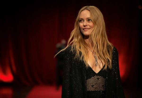 Vanessa Paradis lors de la cérémonie d'ouverture de la 16e édition du festival Lumière à Lyon, le 12 octobre 2024
