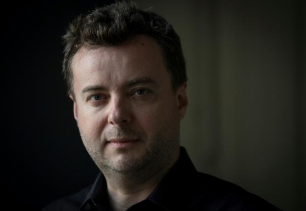 Le journaliste de France Inter Frédéric Pommier à Paris, le 25 mars 2019