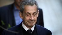 L'ancien président Nicolas Sarkozy quitte son domicile pour être écroué à la prison de la Santé à Paris, le 21 octobre 2025