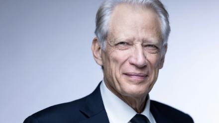 L'ancien Premier ministre Dominique de Villepin le 4 avril 2025 à Paris