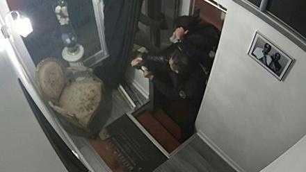 Capture d'écran de la vidéosurveillance de l'interpellation de Michel Zecler par des policiers à Paris le 27 novembre 2020 