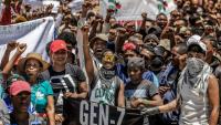 Image du photographe Luis Tato lors du soulèvement de la Gen Z malgache, à Antananarivo le 13 octobre 2025