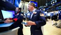 Des opérateurs à la Bourse de New York le 13 octobre 2025