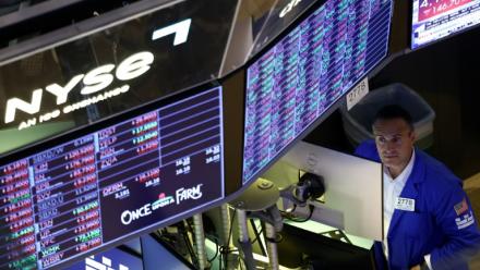 Un opérateur à la Bourse de New York, le 28 septembre 2026