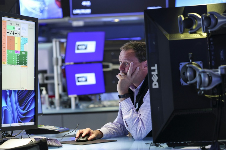Un opérateur à la Bourse de New York, le 27 mai 2026
