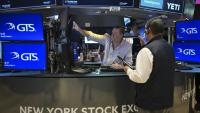 Des opérateurs à la Bourse de New York, le 19 octobre 2026