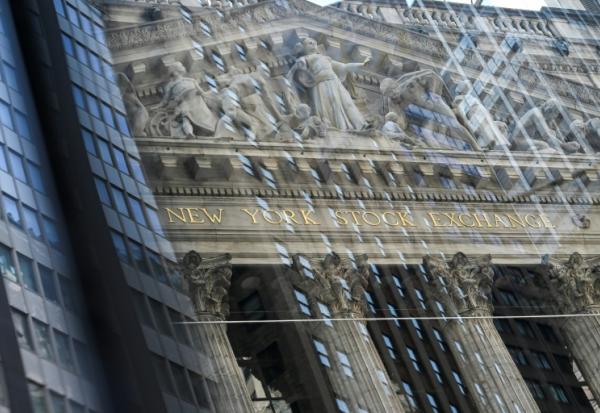 Vue extérieure de la Bourse de New York, le 24 juillet 2026