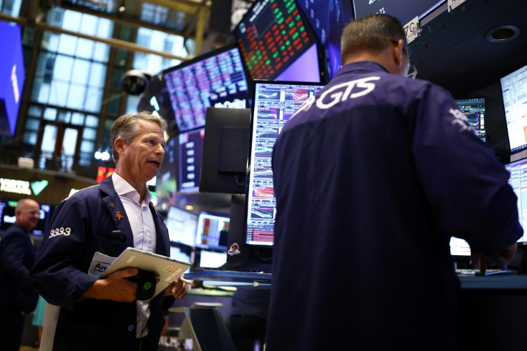 Des opérateurs à la Bourse de New York, le 28 septembre 2026