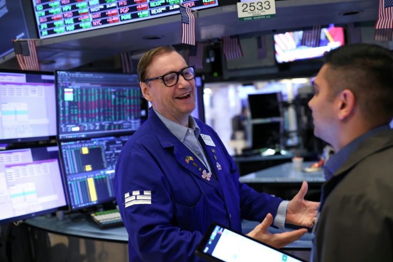 Des opérateurs à la Bourse de New York le 11 août 2025