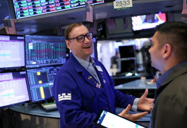 Des opérateurs à la Bourse de New York le 11 août 2025