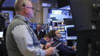 Des opérateurs à la Bourse de New York le 11 mai 2026