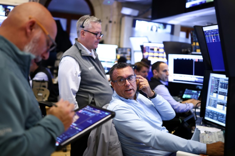 Des opérateurs à la Bourse de New York le 28 septembre 2026
