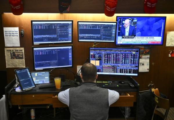 Un opérateur à la Bourse de New York, le 19 octobre 2026