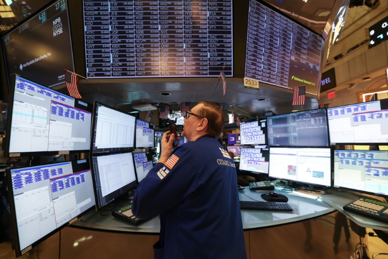 Un opérateur à la Bourse de New York, le 19 mai 2026
