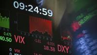 Un écran à la Bourse de New York, le 19 octobre 2026
