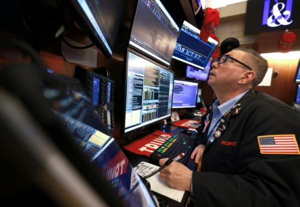 Un opérateur à la Bourse de New York le 23 janvier 2026