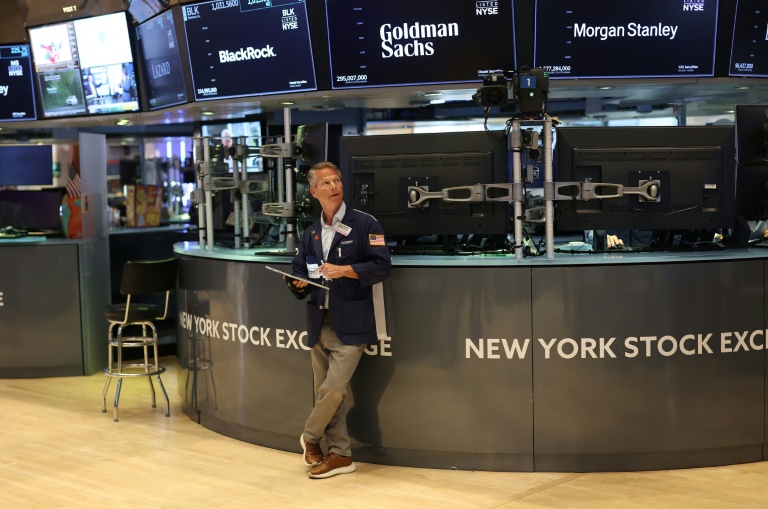 Un opérateur à la Bourse de New York, le 14 juillet 2026