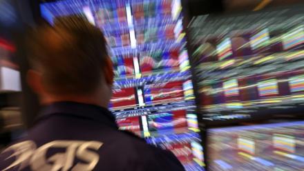 Un opérateur à la Bourse de New York, le 15 septembre 2025