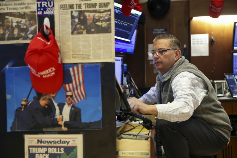 Un opérateur à la Bourse de New York le 22 avril 2026