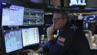 Un opérateur à la Bourse de New York, le 13 février 2026