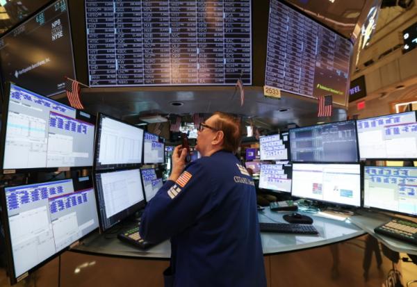 Un opérateur à la Bourse de New York, le 19 mai 2026