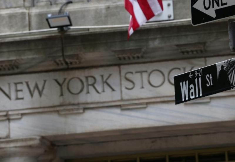 Vue extérieure de la Bourse de New York, le 6 mars 2026 