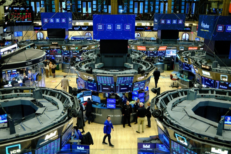 Le parquet de la Bourse de New York, le 16 décembre 2025
